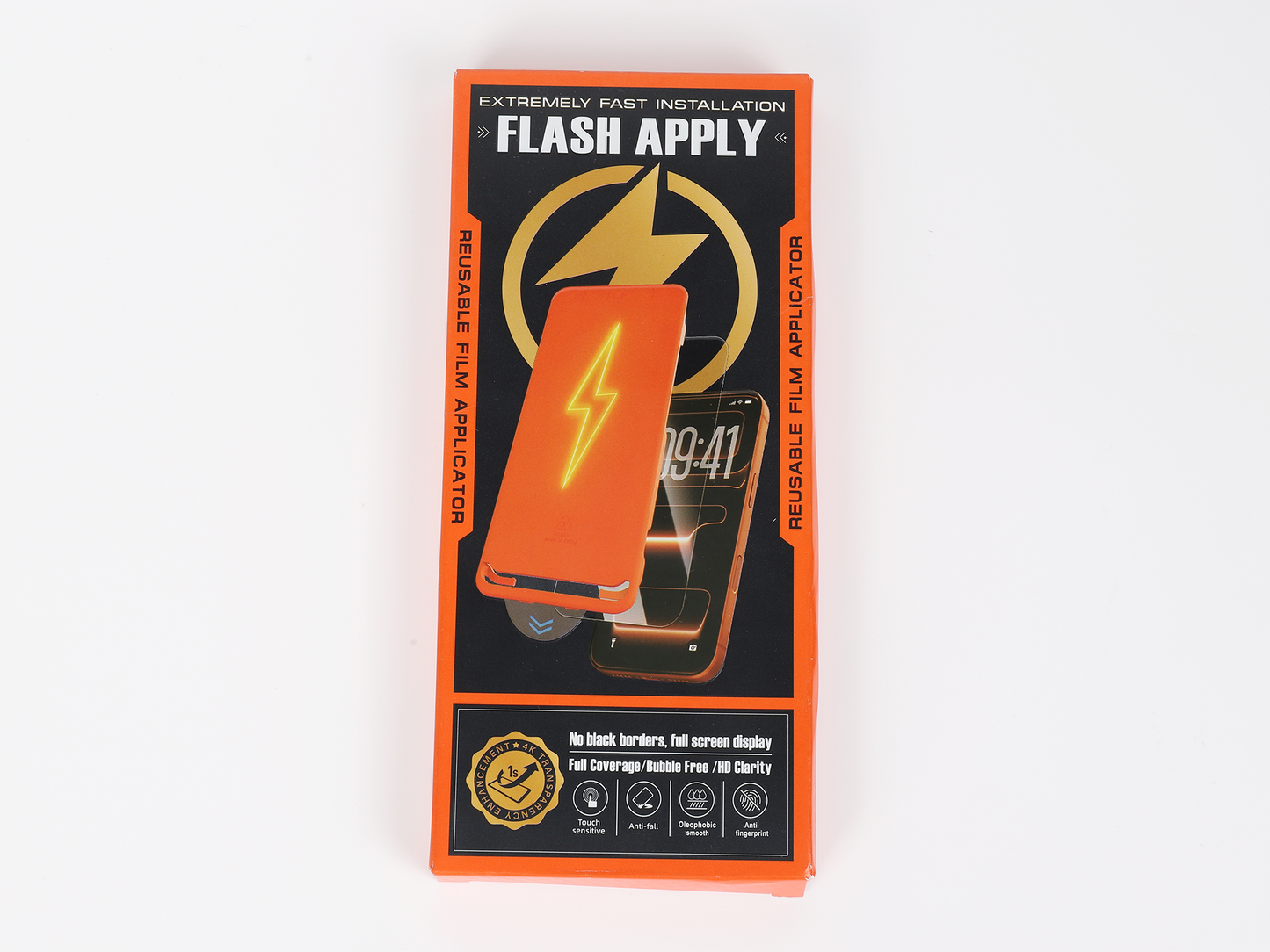 Pull-Out Dust-Free Quick-Apply Tempered Film