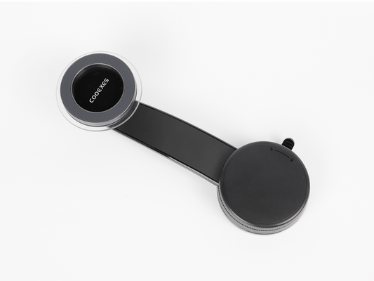 Car-mounted magnetic wireless charging mobile phone holder