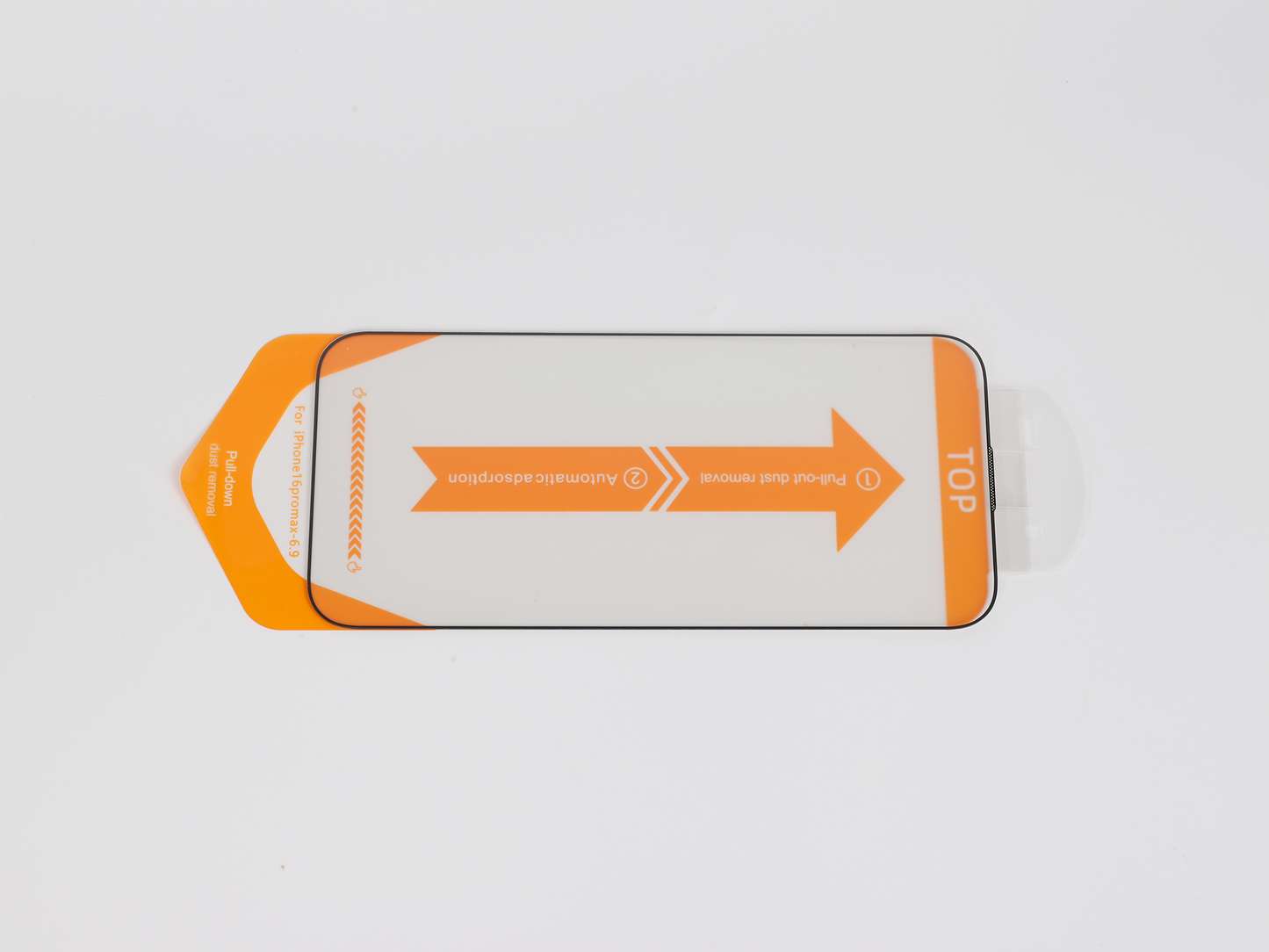Pull-Out Dust-Free Quick-Apply Tempered Film