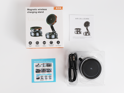N52 Strong Magnetic Car Phone Charging Mount